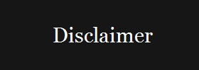 Disclaimer